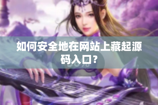 如何安全地在网站上藏起源码入口？