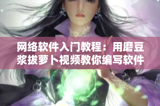 网络软件入门教程：用磨豆浆拔萝卜视频教你编写软件
