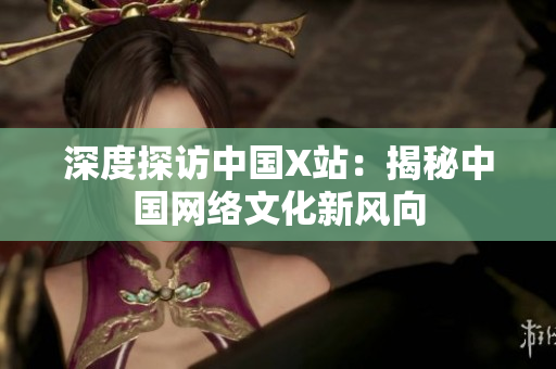 深度探访中国X站：揭秘中国网络文化新风向