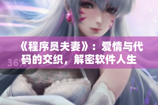 《程序员夫妻》：爱情与代码的交织，解密软件人生