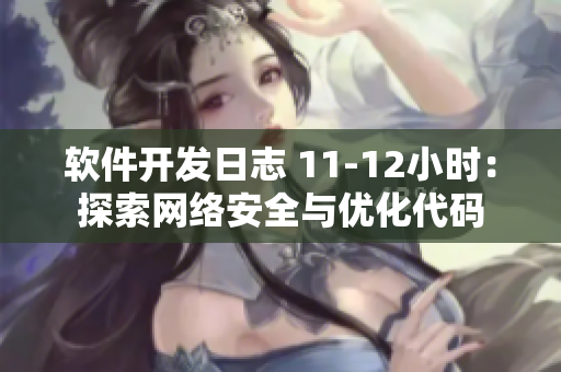 软件开发日志 11-12小时：探索网络安全与优化代码