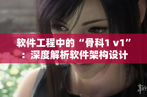 软件工程中的“骨科1 v1”：深度解析软件架构设计