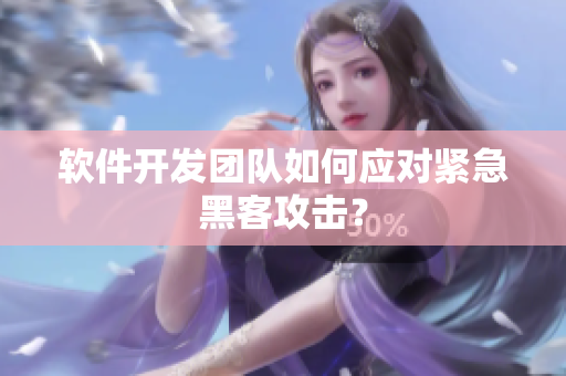 软件开发团队如何应对紧急黑客攻击？