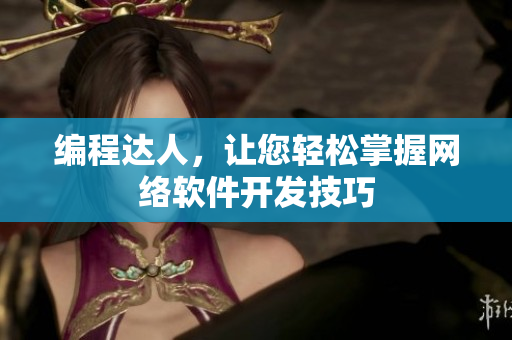 编程达人，让您轻松掌握网络软件开发技巧