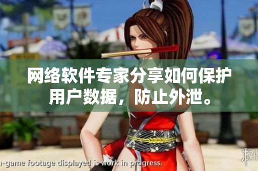 网络软件专家分享如何保护用户数据，防止外泄。