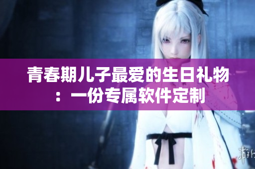 青春期儿子最爱的生日礼物：一份专属软件定制