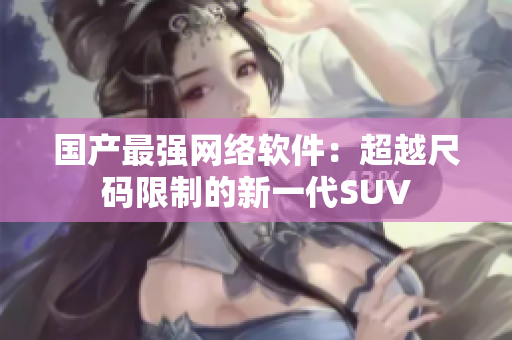 国产最强网络软件：超越尺码限制的新一代SUV
