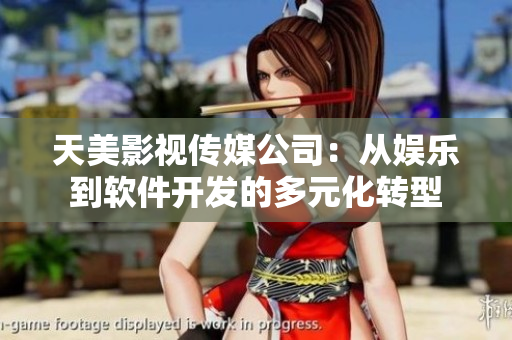 天美影视传媒公司：从娱乐到软件开发的多元化转型