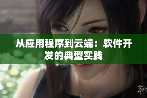 从应用程序到云端：软件开发的典型实践