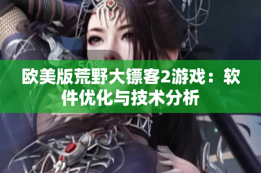 欧美版荒野大镖客2游戏：软件优化与技术分析
