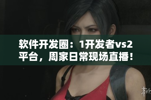 软件开发圈：1开发者vs2平台，周家日常现场直播！