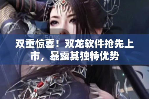 双重惊喜！双龙软件抢先上市，暴露其独特优势