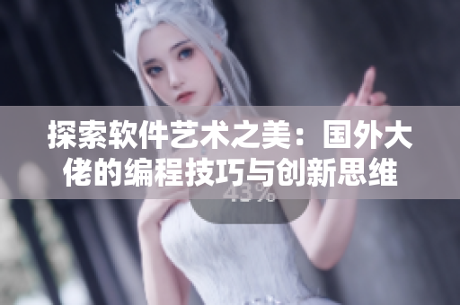 探索软件艺术之美：国外大佬的编程技巧与创新思维