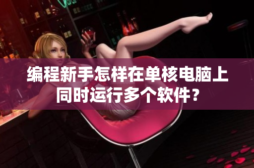 编程新手怎样在单核电脑上同时运行多个软件？