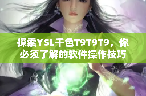 探索YSL千色T9T9T9，你必须了解的软件操作技巧
