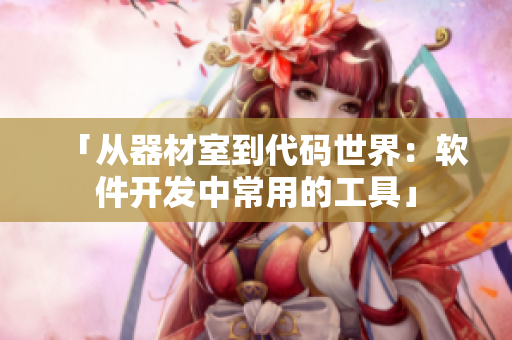 「从器材室到代码世界：软件开发中常用的工具」