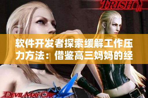 软件开发者探索缓解工作压力方法：借鉴高三妈妈的经验