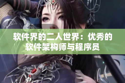 软件界的二人世界：优秀的软件架构师与程序员