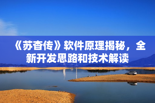 《苏杳传》软件原理揭秘，全新开发思路和技术解读