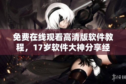 免费在线观看高清版软件教程，17岁软件大神分享经验