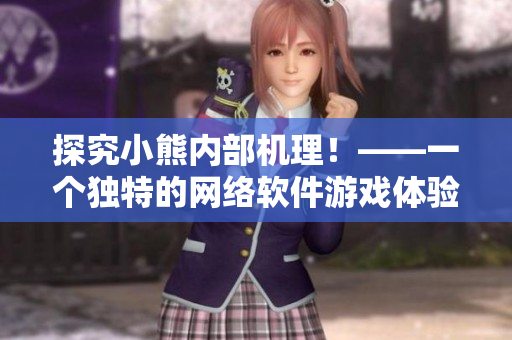 探究小熊内部机理！——一个独特的网络软件游戏体验！