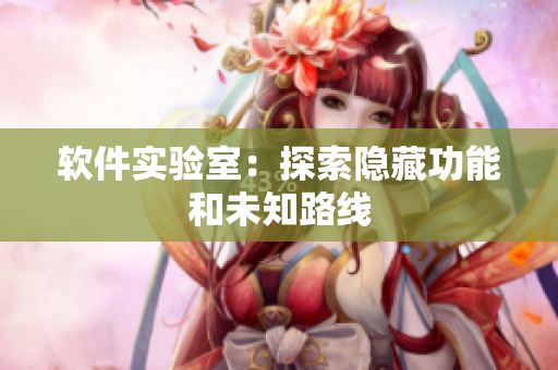 软件实验室：探索隐藏功能和未知路线