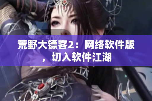 荒野大镖客2：网络软件版，切入软件江湖