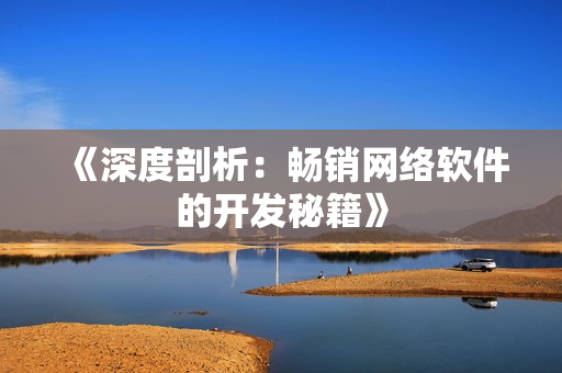 《深度剖析：畅销网络软件的开发秘籍》
