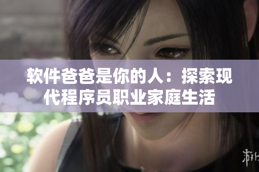 软件爸爸是你的人：探索现代程序员职业家庭生活