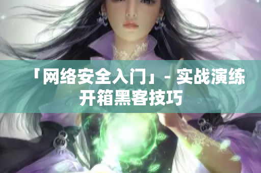 「网络安全入门」- 实战演练开箱黑客技巧