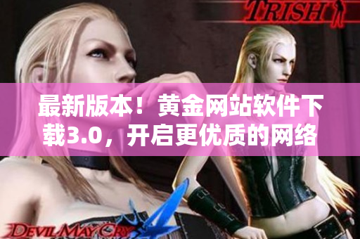 最新版本！黄金网站软件下载3.0，开启更优质的网络体验