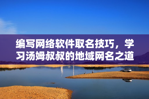 编写网络软件取名技巧，学习汤姆叔叔的地域网名之道