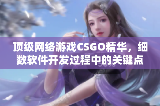 顶级网络游戏CSGO精华，细数软件开发过程中的关键点