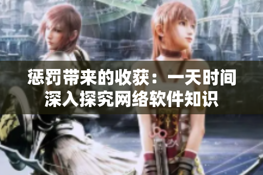 惩罚带来的收获：一天时间深入探究网络软件知识