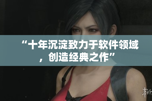 “十年沉淀致力于软件领域，创造经典之作”