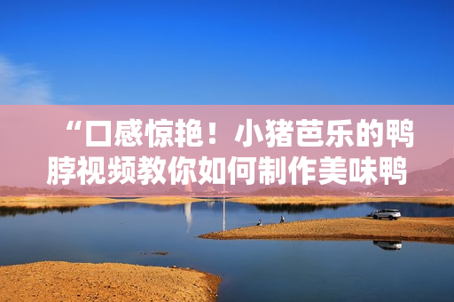 “口感惊艳！小猪芭乐的鸭脖视频教你如何制作美味鸭脖”