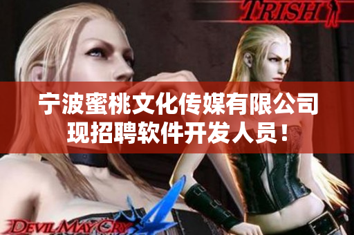 宁波蜜桃文化传媒有限公司现招聘软件开发人员！