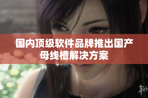 国内顶级软件品牌推出国产母线槽解决方案