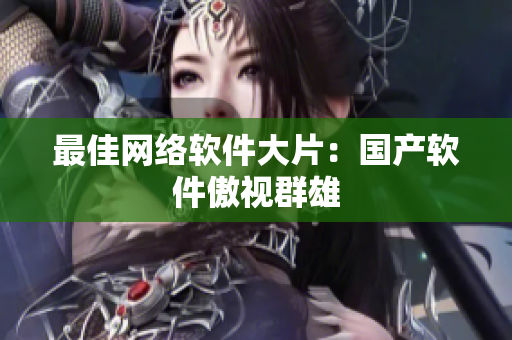 最佳网络软件大片：国产软件傲视群雄