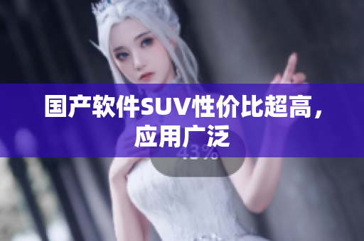 国产软件SUV性价比超高，应用广泛