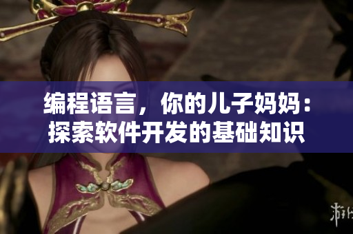 编程语言，你的儿子妈妈：探索软件开发的基础知识