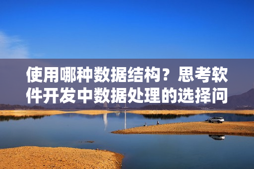 使用哪种数据结构？思考软件开发中数据处理的选择问题