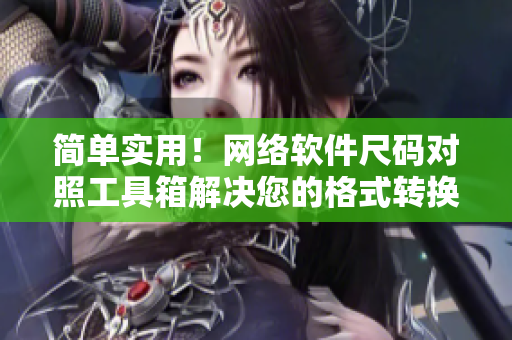 简单实用！网络软件尺码对照工具箱解决您的格式转换难题