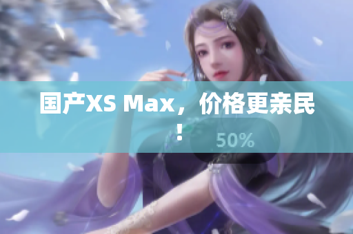 国产XS Max，价格更亲民！