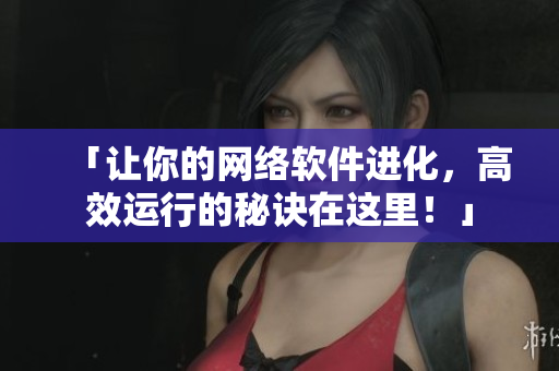 「让你的网络软件进化，高效运行的秘诀在这里！」