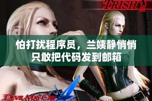 怕打扰程序员，兰姨静悄悄只敢把代码发到邮箱