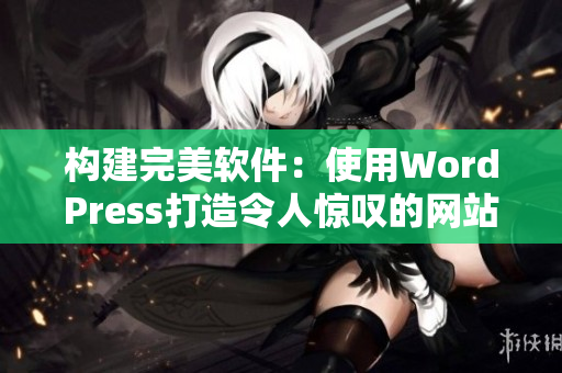 构建完美软件：使用WordPress打造令人惊叹的网站