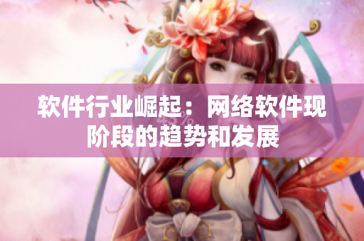 软件行业崛起：网络软件现阶段的趋势和发展