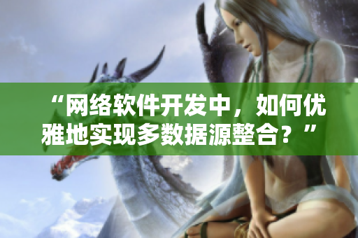 “网络软件开发中，如何优雅地实现多数据源整合？”