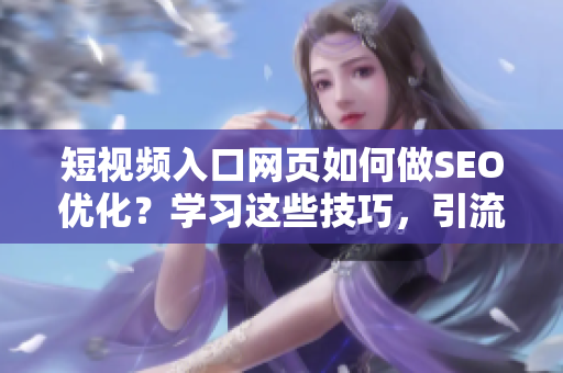 短视频入口网页如何做SEO优化？学习这些技巧，引流无忧！